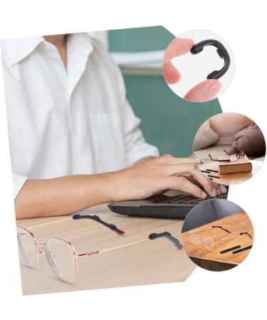 Shop Gleavi Earrings & 20 Pairs of Glasses: Iron Protection & Silicone Black Leg Covers for Sunglasses - Durable & Stylish Accessories - Buy Online on GoSupps.com