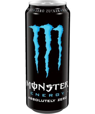 Monster Energy Absolutely Zero energy drink with classic monster taste but zero sugar and zero calories energy pa - Buy Online on GoSupps.com