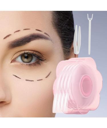Eye Lift Tape for Droopy Lids - -Adhesive Invisible Double Eyelid Tape Instant Eyelid Lift Strips Eyelid Stickers for Hooded Droopy Uneven Mono-eyelids with Fork Rods and Tweezers Pettis R-c - Buy Online on GoSupps.com