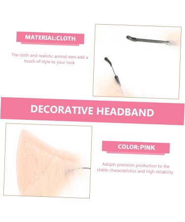 minkissy Headband Hair Ties Cosplay Ears Hair Accessories for Women Cat Costume Accessories Cat Ears Head Wrap Cat Ear Headpiece Scarf Fabric Women's The Cat - Buy Online on GoSupps.com