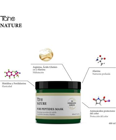 Tahe Nature Pure Peptides Anti-Breakage Mask with Repairing Biotechnology for Hair 400 ml - Buy Online on GoSupps.com