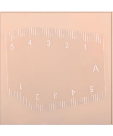  Nevalerra Eyebrow Shaping Kit | Transparent Shape Guide | 5-Piece Eyebrow Positioning and Shaping Ruler Set - For Women and Men Makeup Daily Grooming Home Travel Wedding - Buy Online on GoSupps.com