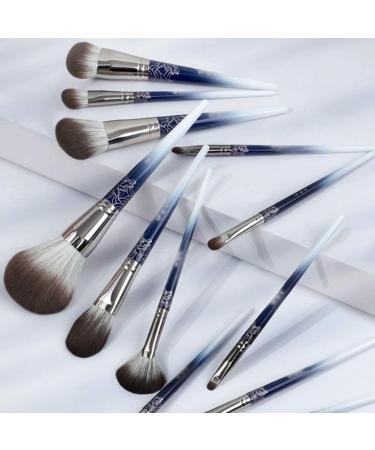 12-Piece Gradient Makeup Brush Set - Soft Brushes for Eyeshadow Blush & Foundation | Perfect for Flawless Application - Buy Online on GoSupps.com