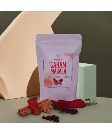 Humble Pickle's Royal Garam Masala Spice Blend for Authentic Indian Cuisine Handcrafted with Slow Roasted Spices Resealable Pack of 200 Gm - Buy Online on GoSupps.com
