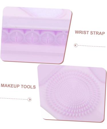 VICASKY Palette de M lange de Fond de Teint Silicone Palette R utilisable pour Faux Cils et Maquillage Outils Essentiels pour Maquilleurs et Bracelet de Rangement pour Pinceaux - Buy Online on GoSupps.com