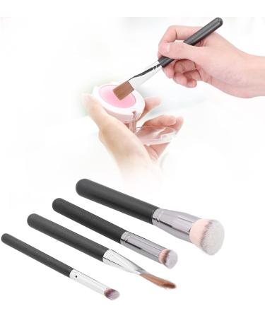 Verdant Touch 4 Pcs Soft Bristle Makeup Brush Set for Foundation Concealer Blush Powder - Buy Online on GoSupps.com