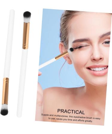OHPHCALL 10pcs Makeup Brush Eye for Makeup Small Eyeshadow Brush Eye Brush for Eyeshadow White Wooden Handle - Buy Online on GoSupps.com