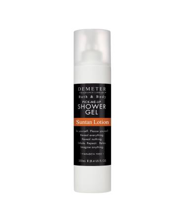 DEMETER Suntan Lotion Shower Gel Body Wash for Men and Women Contains No Sunscreen 8.4 Oz