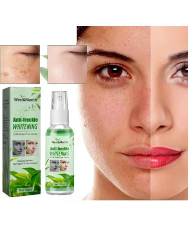 Green Tea Brightens and Fades Spots Water Brightens Skin Fades Dull Pigments Brightens Complexion and Tones Skin 60ml - Buy Online on GoSupps.com