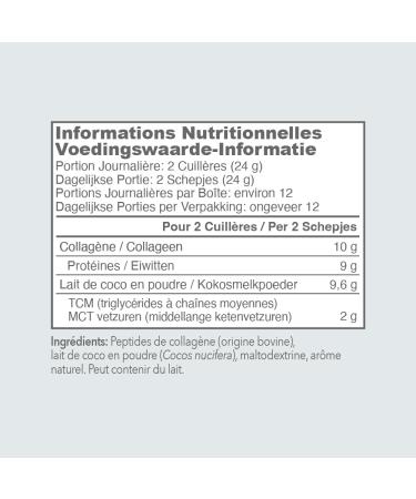 Vital Proteins Creamer Collagen Vanilla - Collagen Peptides - Skin Nails Hair - No Added Sugars Gluten Free Vanilla Flavor - 10g per serving - Box of 295g. - Buy Online on GoSupps.com