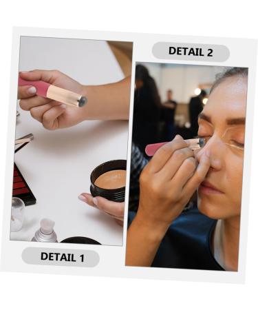 PLAFOPE 4pcs Lip Brush Women Makeup Brush Highlight Brush Lip Gloss Wands Lip Mask Applicator Lip Makeup Brush Eyebrow Brush Lip Applicators Brush Miss Shadow Brush Lips Pink Wood - Buy Online on GoSupps.com
