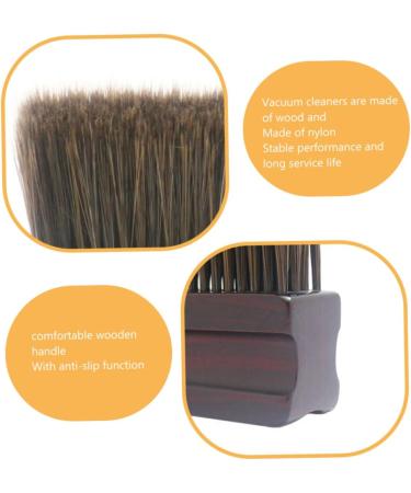 Didiseaon Neck Brush Soft Bristle Cleaning Brush Hair Salon Brush Barber Supplies Barber Fade Brush Broken Hair Remove Brush Hair Cutting Duster Hair Products Beech Soft Fur - Buy Online on GoSupps.com