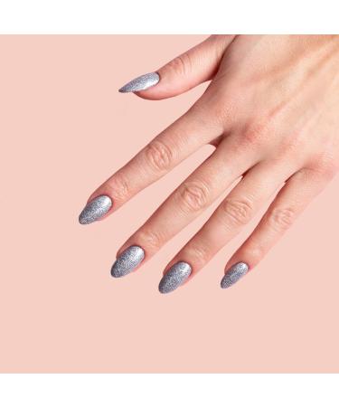 SEMILAC 461 Hollywood Silver Nail UV Gel Polish | Long Lasting and Easy to Apply | Soak off UV/Led | Perfect for Home and Professional Manicure and Pedicure 7 ml - Buy Online on GoSupps.com