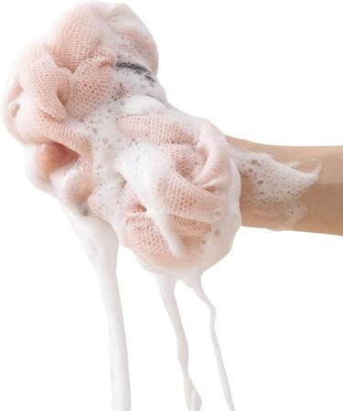 Large Shower Massage Sponge Set - 3PCs Soft Bathing & Exfoliating Sponges for Men & Women - Dead Skin Remover Relaxing Skin Care - Buy Online on GoSupps.com