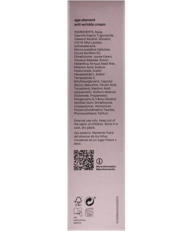 Age Element Anti Wrinkle Cream by Mesoestetic for Unisex - 1.69 oz Cream - Buy Online on GoSupps.com