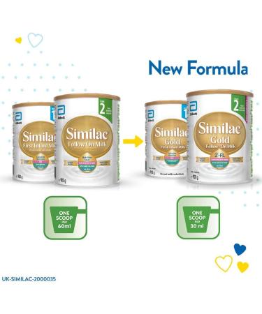 Similac Gold Palm Oil Free Follow on Milk 900 g Stage 2 900 g (Pack of 1) - Buy Online on GoSupps.com