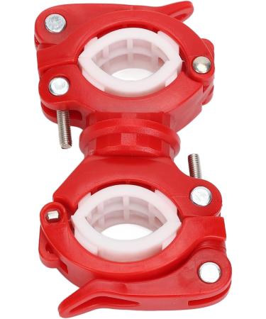 Walker Cane Holder 2 Sets Quick Installation Wheelchair Walking Cane Holder 360 Degree Rotation for Electric Scooter (Red White) - Buy Online on GoSupps.com