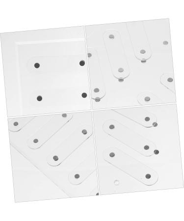 HAPINARY 1 Set Nail Display Board Magnetic Nail Art Display Board Nail Art Showing Board Nail Art Display Stand Nail Art Magnetic Display Board Nail Salon Display Boards Nail Salon Supply 20.00X16.00X0.40CM Transparent 1 - Buy Online on GoSupps.com