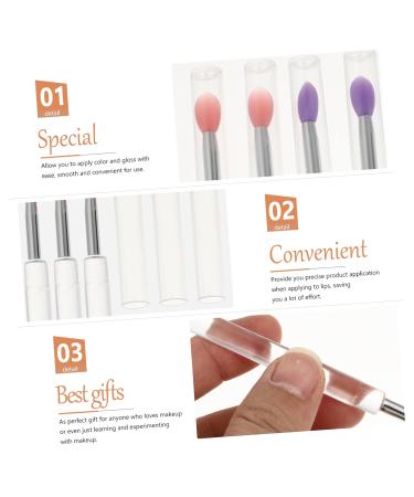32 Pcs Silicone Lip Brush Set - Eye Lipstick & Lip Mask Applicators | Premium Makeup Tools for Flawless Application - Buy Online on GoSupps.com