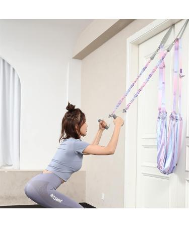 JOFREY Leg Stretcher Strap with Door Anchor & Resistance Band for Stretching Exercises - Buy Online on GoSupps.com