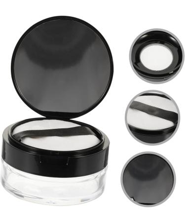 DOITOOL 4 Sets Loose Powder Box Powder Box Puff Powder Holder Powder Case for Cosmetic Screw Cap Powder Puff - Buy Online on GoSupps.com