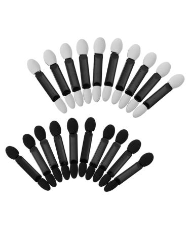 WOONEKY 120pcs Cotton Eyeshadow Brush Double-head Brush Double Sided Makeup Miss Pp Make up Cosmetic