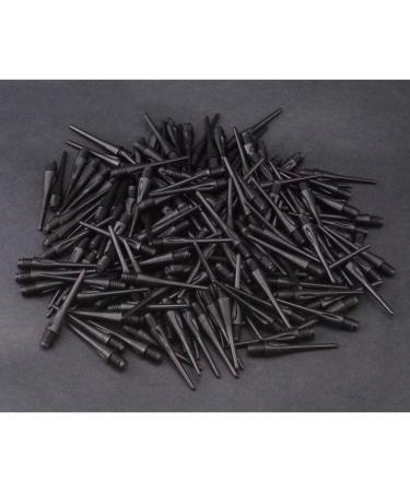 Wolftop 2BA Thread Soft Tip Dart Points 150/300 Pack - Black - Replacement Dart Tips Set - Buy Online on GoSupps.com