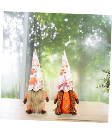 Cabilock Gnome Swedish 1pc Harvest Faceless Doll Decor Halloween Gnome Ornaments Plushie Faceless Gnome Doll Window Reward Assorted Color 1 28x7x6cm - Buy Online on GoSupps.com