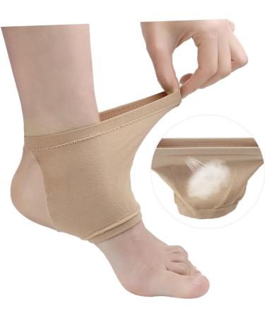 POPETPOP 1 Pair Silicone Socks moisturizing Socks moisturizer Socks Lotion Socks high Heel Protectors Heel Sleeves for Cracked Heels Gel Heel Socks Heel Shock Foot Socks Buffer Sleeve Spa 10.5*8.5cm - Buy Online on GoSupps.com