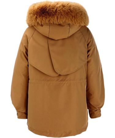 Buy Hehiy Ladies Winter Coat - Warm Quilted Long Hooded Fleece Jacket in White & Black | Stylish Women's Outerwear Sizes XS-XXL - Buy Online on GoSupps.com