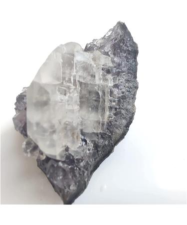 Natural Crystal Rough Amethyst Rough Stone Natural Raw Amethyst White Quartz Crystal Cluster Stones Collection Specimens Crafts Decoration Ornament 4cm White - Buy Online on GoSupps.com