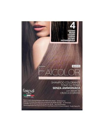 Faipa Faicolor shampoo without ammonia 4 brown