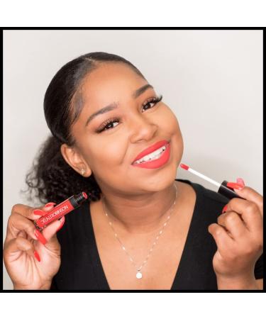 Lali Robinson Cosmetics Color Me Bad Matte Liquid Lipstick - 0.27 Fl. Oz - Long Lasting & Moisturizing - Cruelty Free - Kiss-Proof Formula - Mother's Day/Girlfriend Gift - Buy Online on GoSupps.com