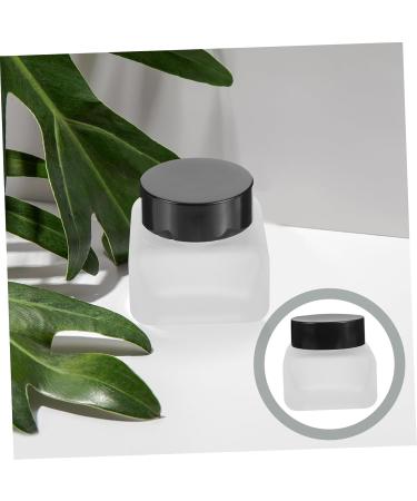 minkissy Travel Makeup Bottle with Cap Portable Cosmetic Jar Body Butter Jars Refillable Cream Jar Square Cosmetic Jars Lotion Jar Sample Jars Eyeshadow Jars Small Jar Glass Round - Buy Online on GoSupps.com