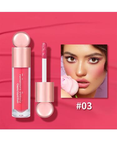  Moisturizing Liquid - Long-Lasting Cheek Tint for Lips Eyes Lips for Girls Ladies Women Uaxiu 03# - Buy Online on GoSupps.com