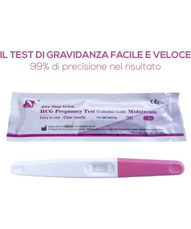 Highly Sensitive HCG Pregnancy Test Stick - 99% Accurate Safe & Easy to Use - Fast International Shipping - Buy Online on GoSupps.com