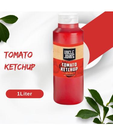 Uncle John Sauce & Mustard Pick N Mix - Choose From 5+ Flavors |Mayonnaise Garlic Mayonnaise Tomato Ketchup American Style Mustard BBQ Sweet Chilli | Pack of 3 x 1000ml - Buy Online on GoSupps.com