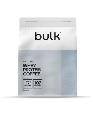 Prot ine de Lactos rum Caf Bulk Saveur Latte Glac 1 kg 32 Portions 17g de Prot ines par Portion Caf V ritable Shake Riche en Prot ines pour Soutien Musculaire