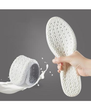 Insoles for Men & Women - Shock Absorbing Sweat Wicking Plantar Fasciitis Relief Arch Support Elastic Breathable - Comfort for All-Day Standing (7 - Buy Online on GoSupps.com