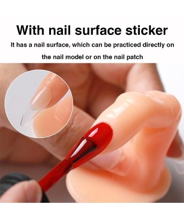 20 Pieces Nail Hand Practice for Acrylic Nails - DIY Nail Art Training Display for Beginners, Lovers, and Salon Artists - Buy Online on GoSupps.com