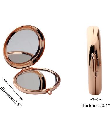 WSNANG Husky Lover Compact Mirror - Pet Dog Husky Mom Gift for Women (Rose Gold) - Buy Online on GoSupps.com