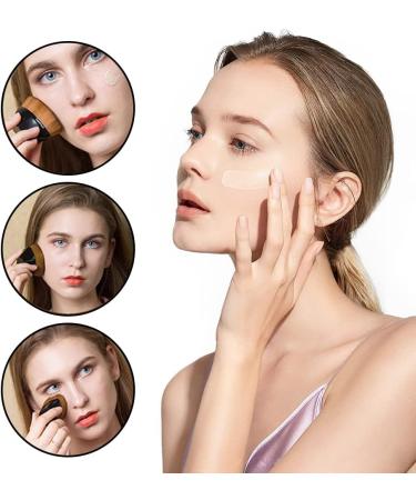 Foundation Makeup Brush Dolphin shape Kabuki Hexagon Face Blush Liquid Powder Foundation Brush - Buy Online on GoSupps.com