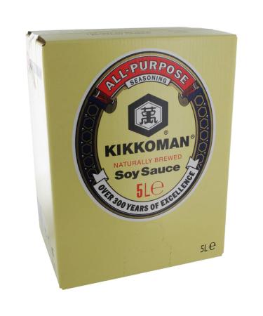 KIKKOMAN - Soy Sauce - (1 X 5 LTR) Soy Sauce 5 l (1 pack)