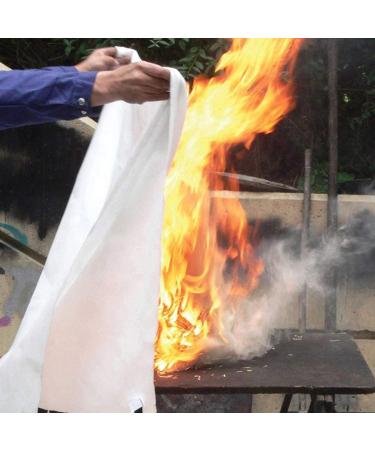 Tonyko Fiberglass Fire Blanket - Flame Retardant Protection | Heat Insulation - S (39.3x39.3 inches) - Buy Online on GoSupps.com