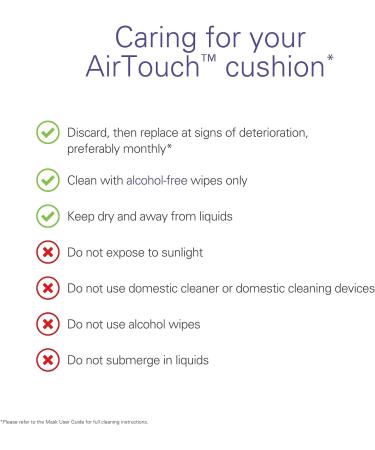ResMed AirTouch F20 Cushion - Medium - Superior Seal for Optimal Comfort - Buy Online on GoSupps.com