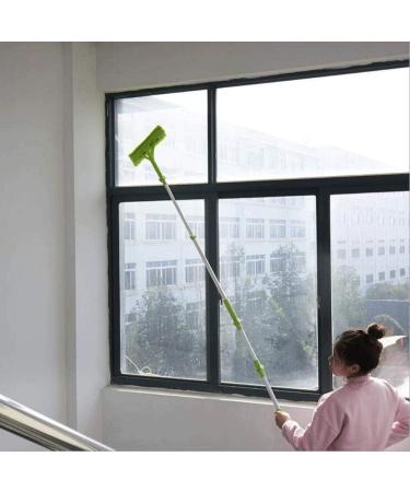 Glass Wiper- Squeegee Glass Cleaner Household Cleaning High-Rise Window Telescopic Rod Cleaning Glass Scraping Artifact - Buy Online on GoSupps.com