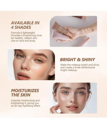  SONGVISON Full Coverage Glow Foundation - Lightweight sheen and natural radiance for face and body - Medium to full coverage - For flawless glowing skin - 40 ml - Buy Online on GoSupps.com