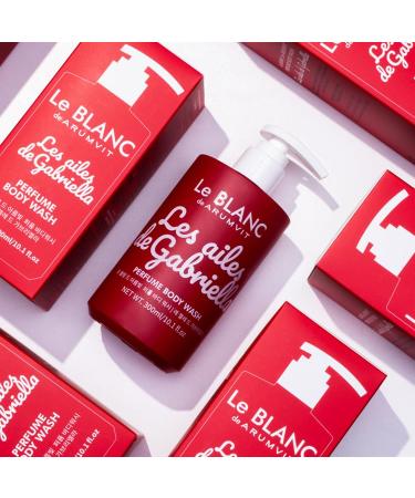 Le BLANC Perfumed Body Wash Gabriella Vegan pH-Balanced AHA & PHA Gentle Exfoliation Soothing & Hydrating with Cica and Aloe Vera 10.1 fl oz Long-Lasting Powdery Floral Notes Daily Cleanser - Buy Online on GoSupps.com