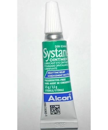 Systane Lub Eye Nightime Ointment 3.5g (6 Pack) - 0.12oz - Hydrating Eye Care - Buy Online on GoSupps.com