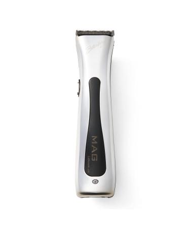 MAG Wahl Professional Sterling Mag Trimmer with Rotary Motor and Lithium-Ion Battery for Professional Stylists and Barbers  Model 8779 Silver and Black